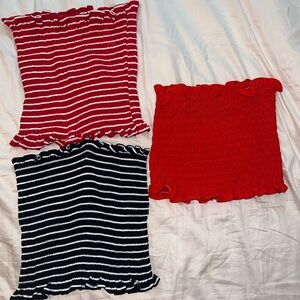 Bundle of 3 NWOT tube tops